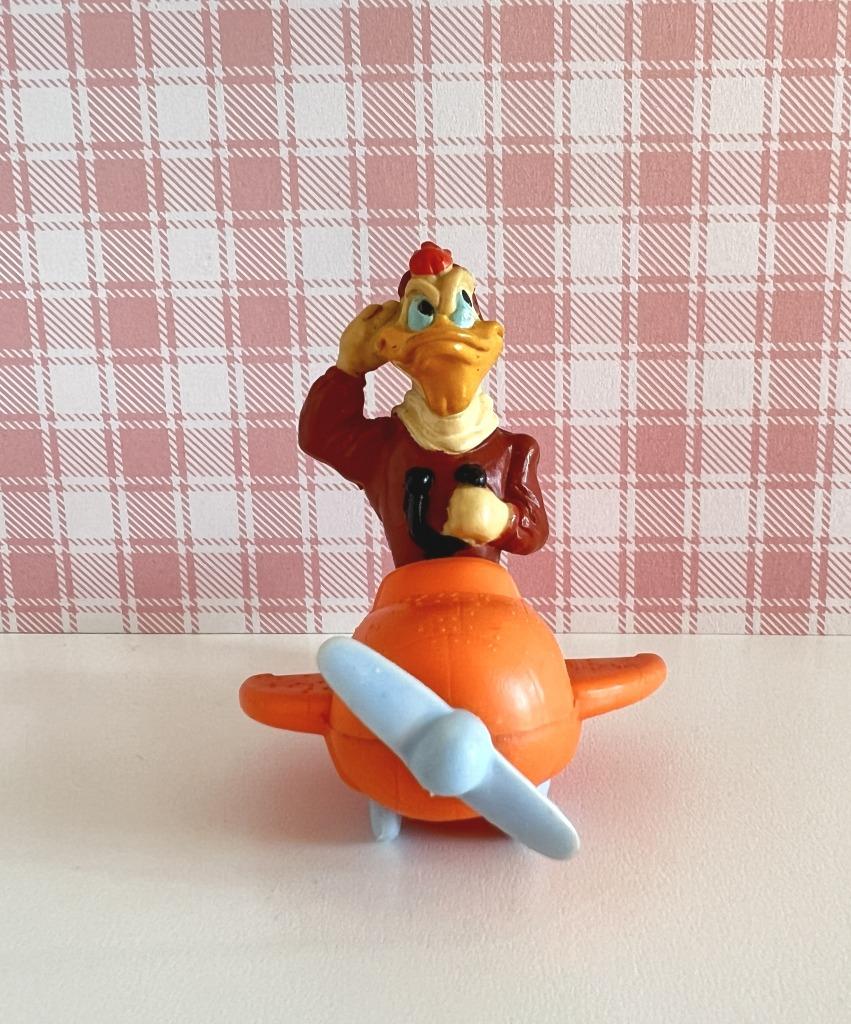 Figurine Flagada Jones en avion - Bande à Picsou Disney, Verzamelen, Disney, Gebruikt, Beeldje of Figuurtje, Overige figuren, Ophalen of Verzenden