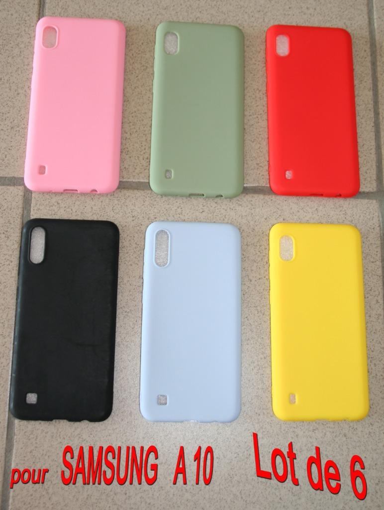 lot de coques de protection pour smartphone  SAMSUNG A10, Télécoms, Enlèvement, Comme neuf, Protection, Samsung