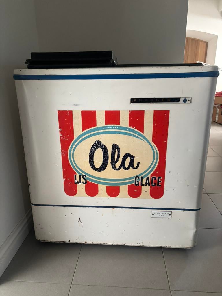 Mooie originele vintage diepvriezer Ola, Ophalen