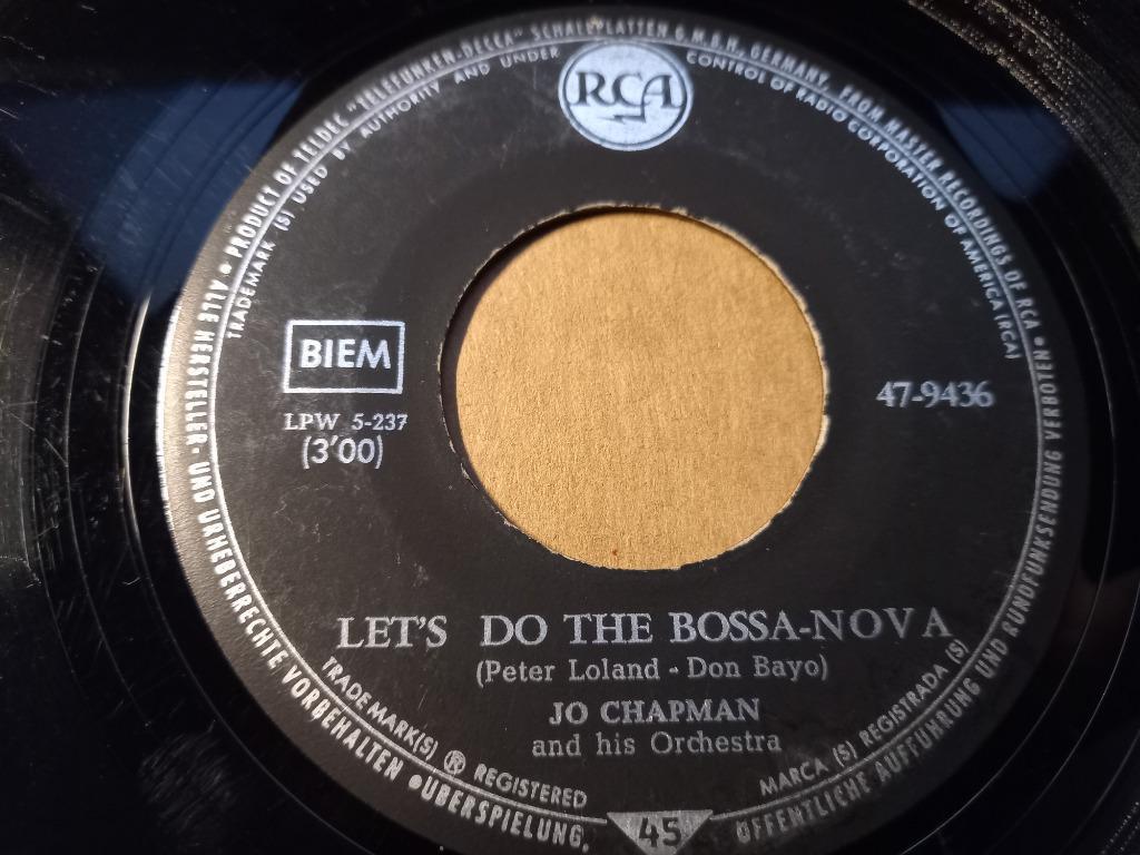 Jo Chapman – Let's Do The Bossa-Nova / Deliciosa '7, Cd's en Dvd's, Vinyl Singles, Gebruikt, Single, Latin en Salsa, 7 inch, Ophalen of Verzenden