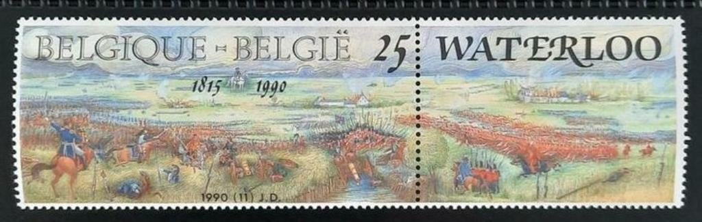 België: OBP 2376 ** Slag van Waterloo 1990., Postzegels en Munten, Frankeerzegel, Ophalen of Verzenden, Zonder stempel, Postfris
