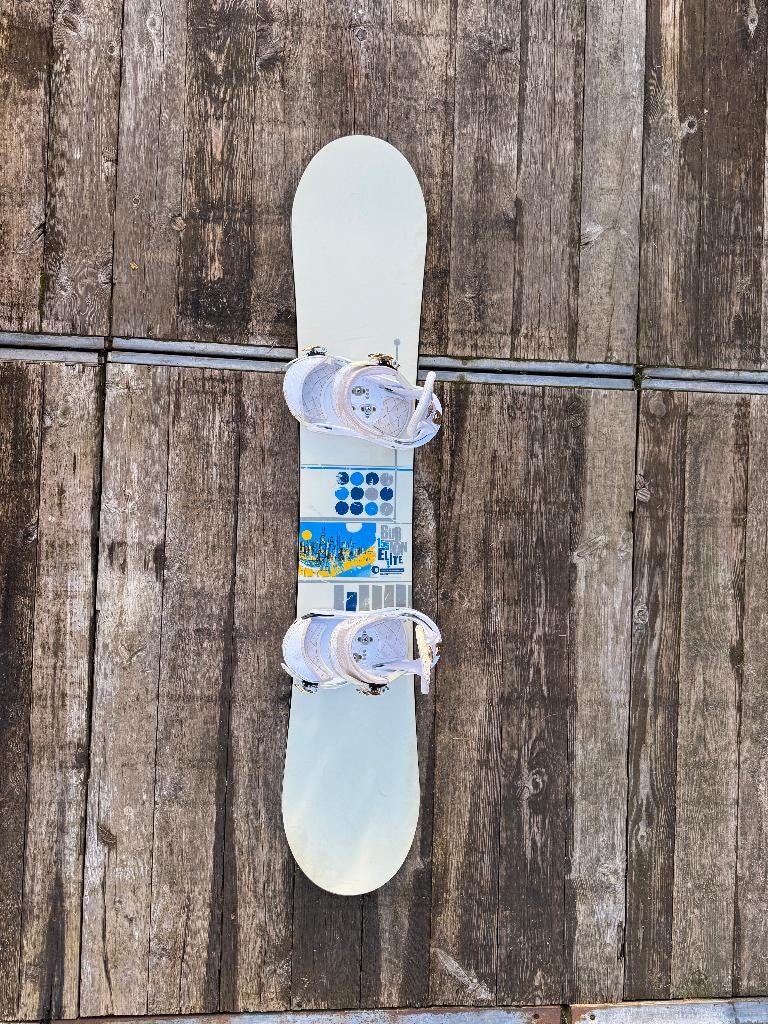 Snowboard Burton Elite 155, Sport en Fitness, Snowboarden, Ophalen, Gebruikt, Bindingen