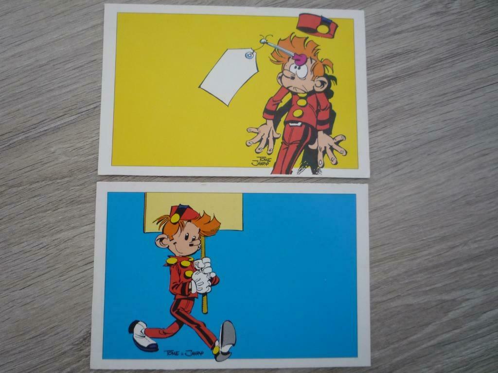 2 postkaarten Robbedoes - Fristi - 1994., Enlèvement ou Envoi