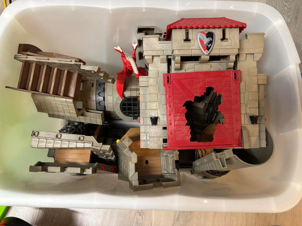 Playmobil ridderkasteel, Ophalen, Gebruikt