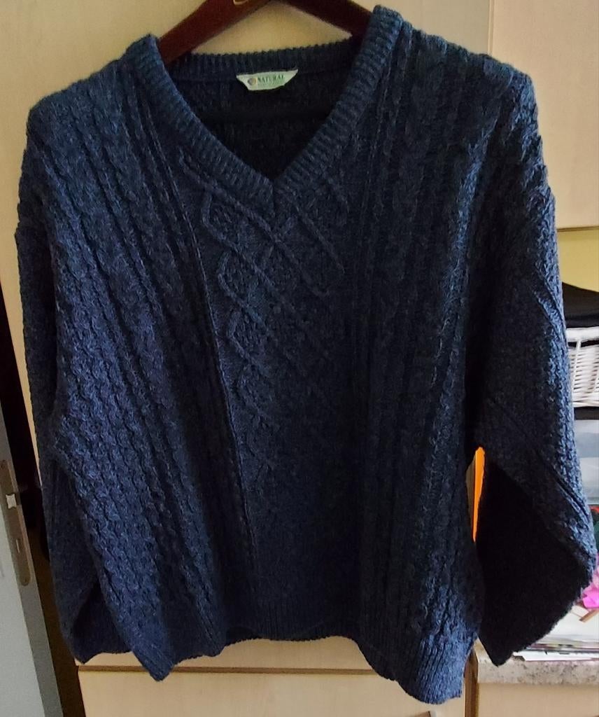 Pull homme 64 66 neuf marine bien chaud, Enlèvement ou Envoi, Comme neuf