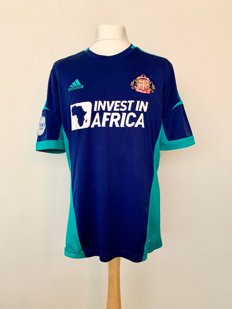 Sunderland 2012-2013 Away Gardner match worn vs Groningen, Maat XL, Ophalen of Verzenden, Gebruikt, Shirt