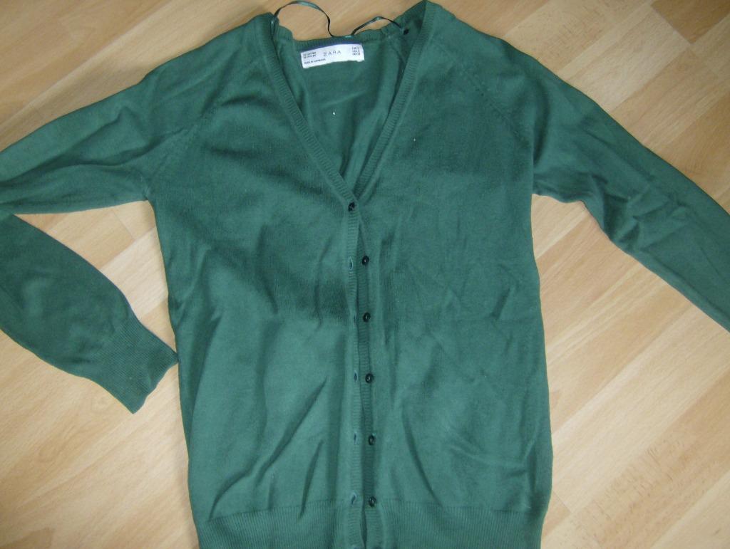 gilet groen merk zara - maat s, Enlèvement ou Envoi, Vert, Porté, Zara