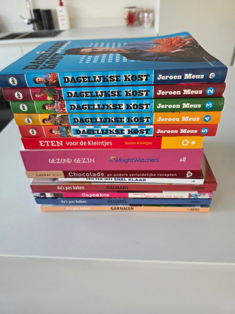 Kookboeken, Ophalen, Zo goed als nieuw, Eten en Koken