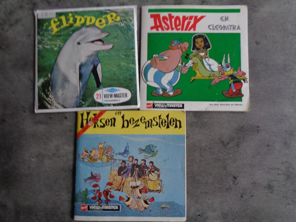 VIEW MASTER  BOBINES  reels  3 PACKS  DE 3 DISQUES rares, Enlèvement ou Envoi