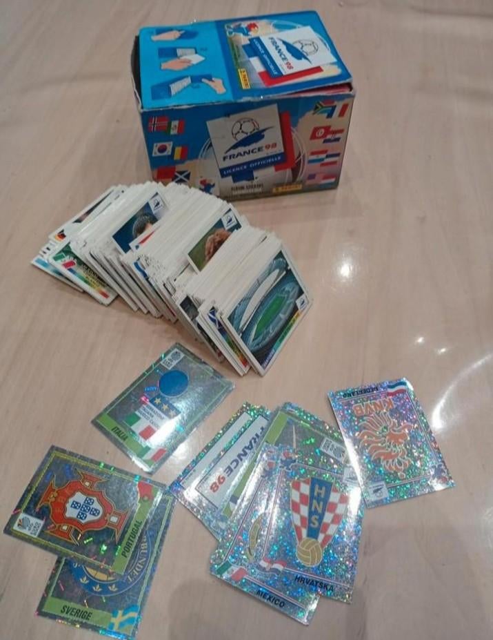Stickers football France 98 Panini, Enlèvement ou Envoi