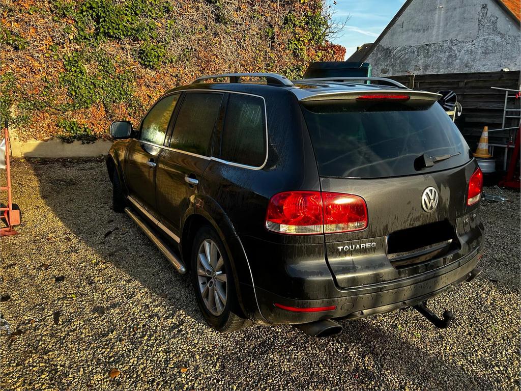Volkswagen touareg lichte vracht, Auto's, Volkswagen, Zwart, Diesel, Particulier
