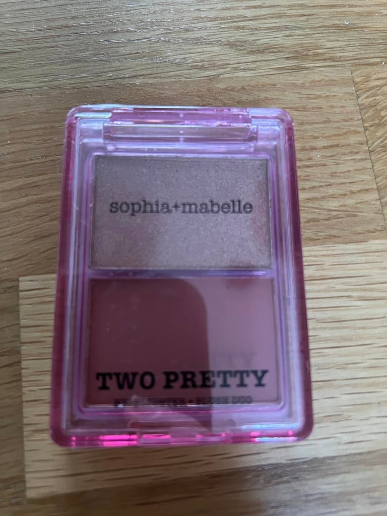 Palette Two pretty Sophia + mabelle neuve, Neuf, Maquillage, Enlèvement ou Envoi, Or