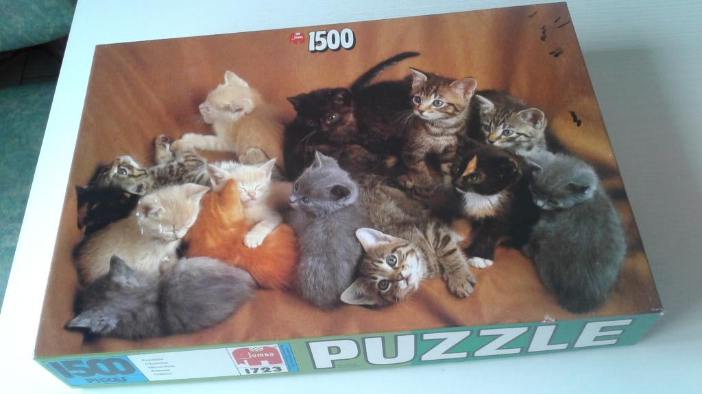 Puzzels , legpuzzel met 1000 en 1500 stukjes, Ophalen, Zo goed als nieuw, 6 jaar of ouder