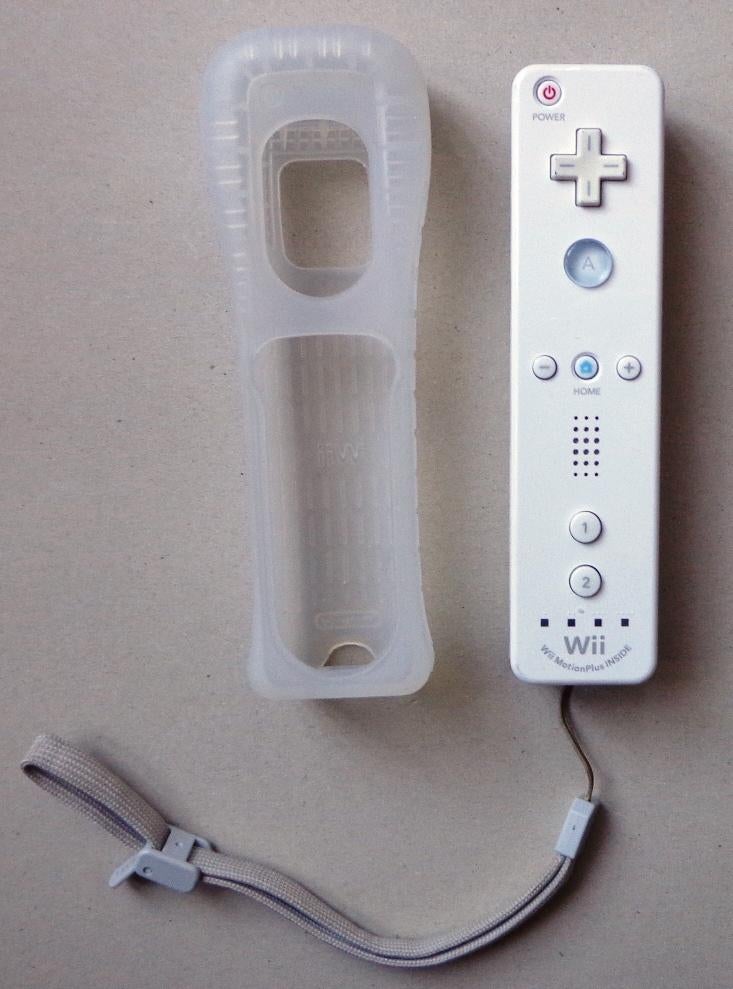 Originele Wii Motion Plus Remote Controller Wit, Games en Spelcomputers, Ophalen of Verzenden, Zo goed als nieuw