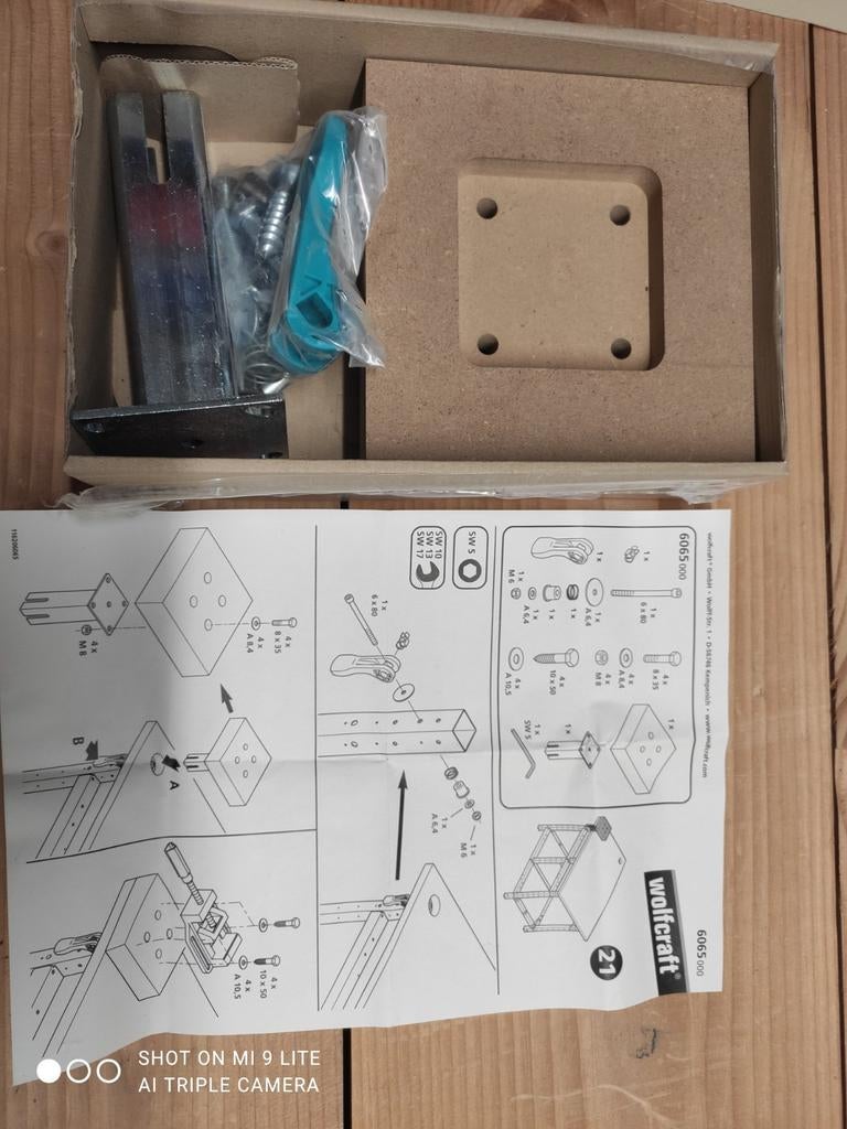 Wolfcraft   accessoire pour étau et +, Enlèvement ou Envoi, Neuf, Étau