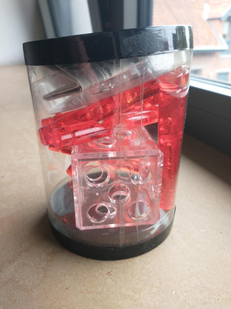 Zoekpuzzel The Cube Puzzle, Hobby en Vrije tijd, Denksport en Puzzels, Ophalen of Verzenden, Zo goed als nieuw, Rubik's of 3D-puzzel