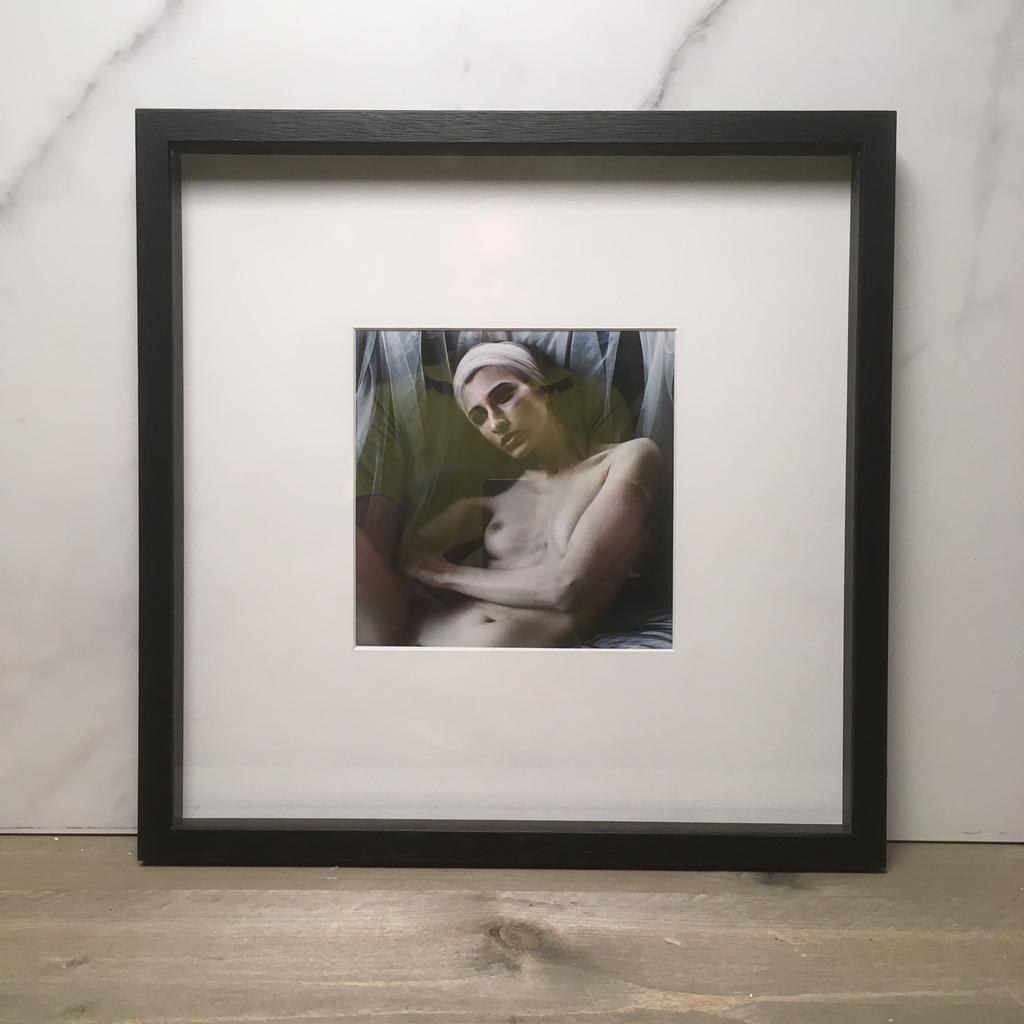 Mooie kunst naakt foto in kader - gesigneerd, Ophalen