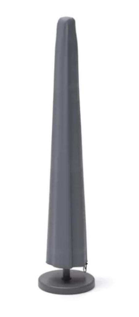 195x47 grijze parasolbeschermhoes, Ophalen of Verzenden, Gebruikt, Stokparasol