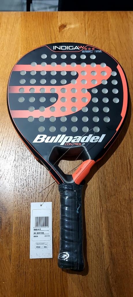 Bullpadel Indiga W22 ctrl, Ophalen of Verzenden, Nieuw, Padelracket