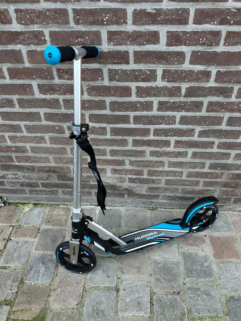 Hudora scooter met grote wielen, Fietsen en Brommers, Ophalen, Zo goed als nieuw