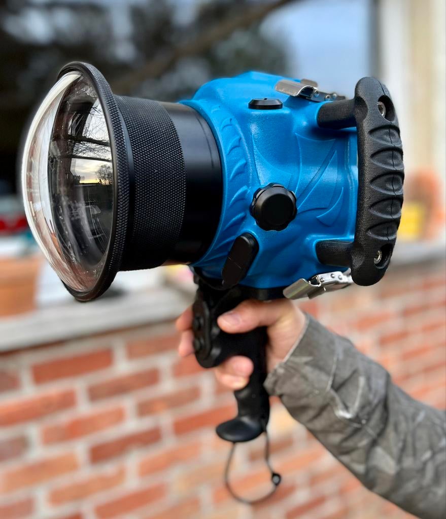 AQUATECH SPORT HOUSING D800 + ACCESSOIRES, Enlèvement ou Envoi, Utilisé, Moins de 10 mètres, Caisson étanche