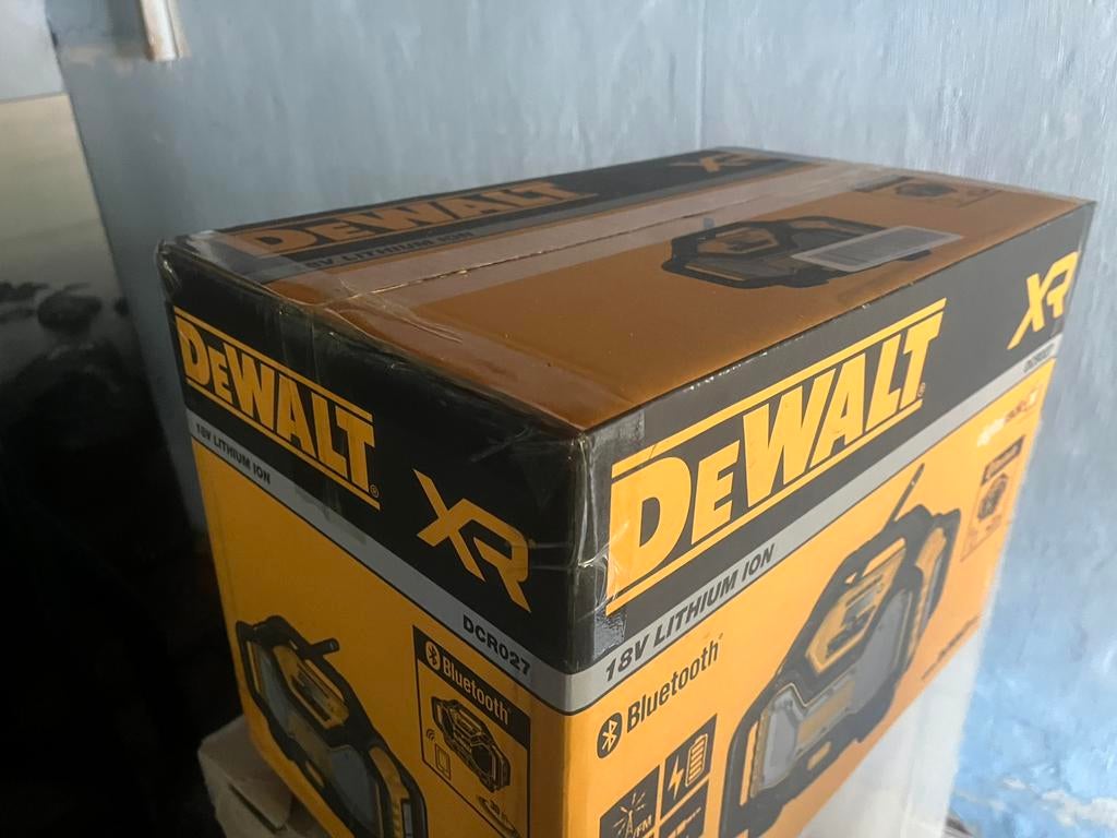 DeWALT DCR027-QW, Enlèvement, Neuf, Radio de chantier