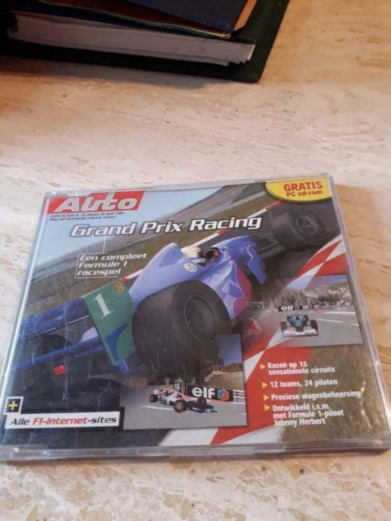 Jeu sur CD-ROM 'GRAND PRIX AUTO' (voiture), Enlèvement ou Envoi, Utilisé, Course et Pilotage, Un ordinateur