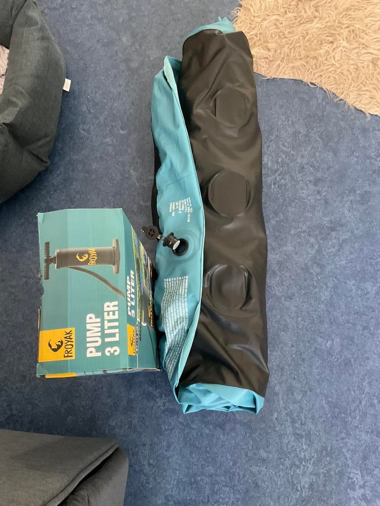 Matelas gonflable 1 personne, Caravanes & Camping, Enlèvement, Comme neuf, 1 personne