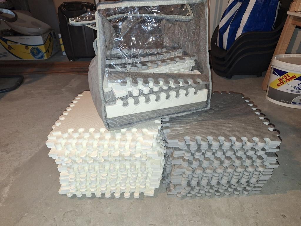 Foam tegels skip hop, Kinderen en Baby's, Speelgoed | Speelkleden, Ophalen, Gebruikt
