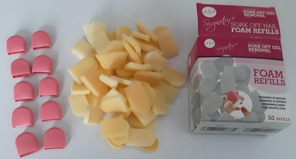 Accessoires pour enlever vernis, Enlèvement ou Envoi, Utilisé