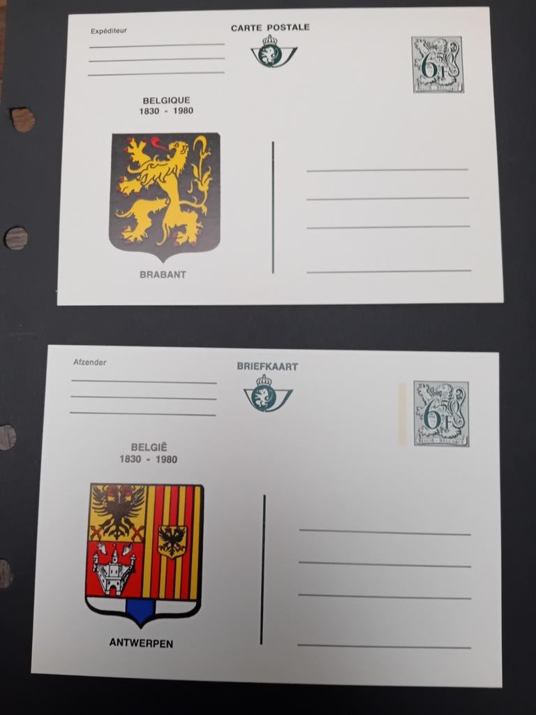 Cartes postales de Belgique BK 15/27 Lot 486B, Enlèvement ou Envoi