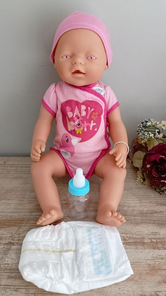 Baby Born pop, zie foto's, Kinderen en Baby's, Speelgoed | Poppen, Ophalen of Verzenden, Gebruikt