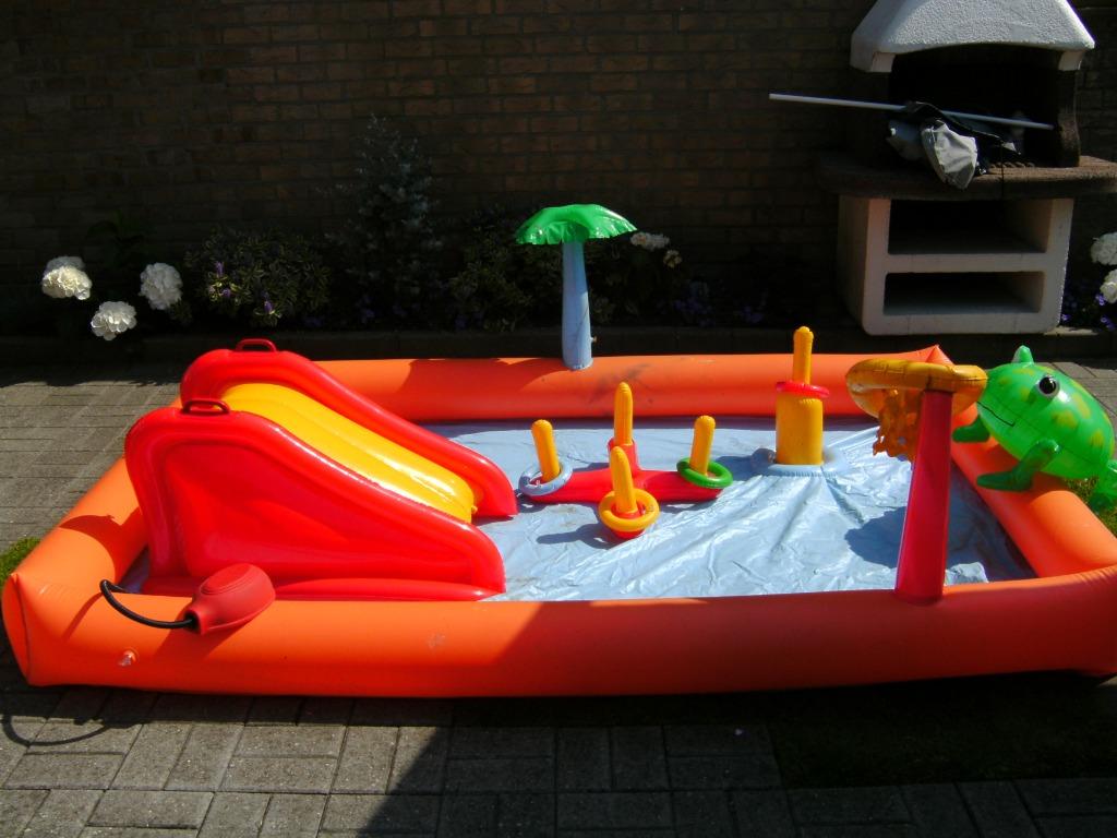 Kinderzwembad, Tuin en Terras, Zwembaden, Zo goed als nieuw, Opblaaszwembad, Minder dan 80 cm, 200 tot 400 cm, Minder dan 200 cm