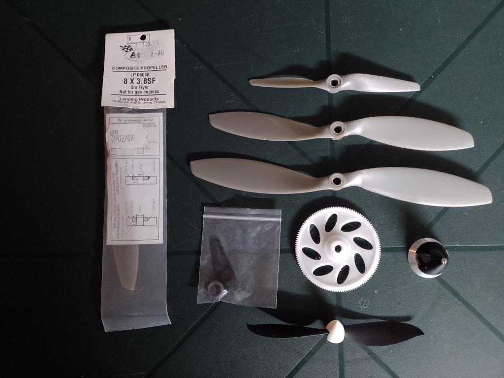 Vliegtuigpropellers, Overige merken, Ophalen of Verzenden, Zo goed als nieuw, Groter dan 1:72