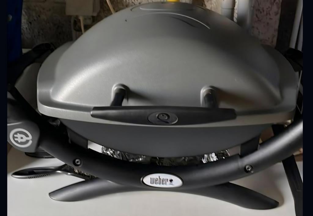 BBQ Weber op gaz, Ophalen