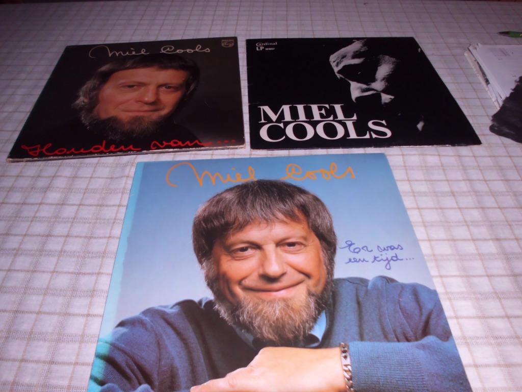 lp's Miel Cools, Ophalen, Gebruikt, Overige genres