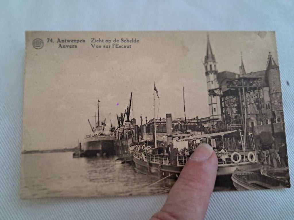 Très ancien parc : Antwerp Schelde, avec l'ancienne adresse, Enlèvement ou Envoi, Anvers