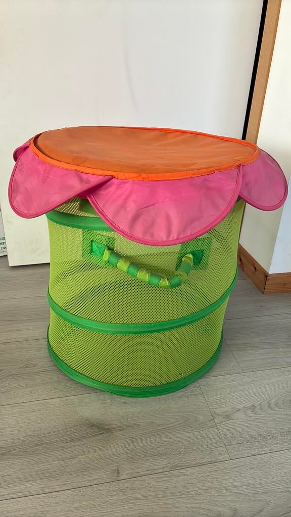 Speelgoedmand bloem, Kinderen en Baby's, Kinderkamer | Overige Meubels, Ophalen of Verzenden, Gebruikt