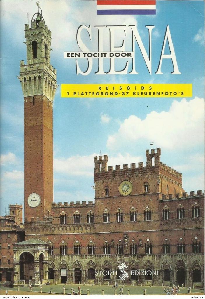 EEN TOCHT DOOR SIENA ITALIË, Europa, Ophalen of Verzenden, Zo goed als nieuw, Brochure