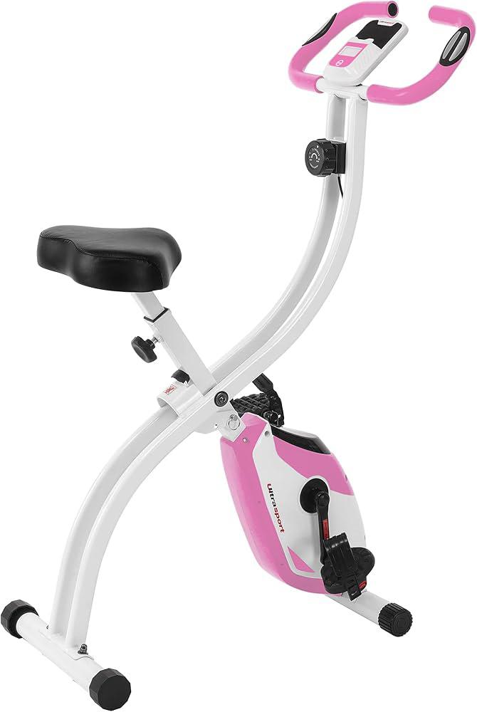 Vélo d’appartement pliable type Ultrasport + mini stepper, Enlèvement ou Envoi, Comme neuf