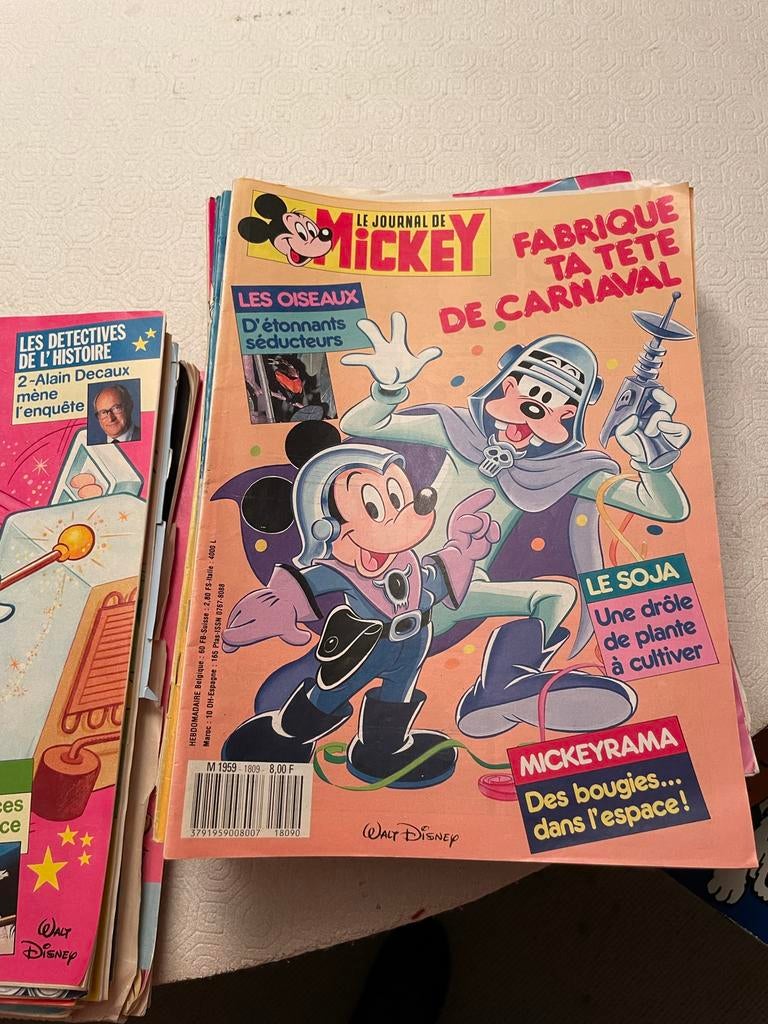 Le journal de Mickey année 1959 /53 numéros, Livres, Enlèvement, Comme neuf
