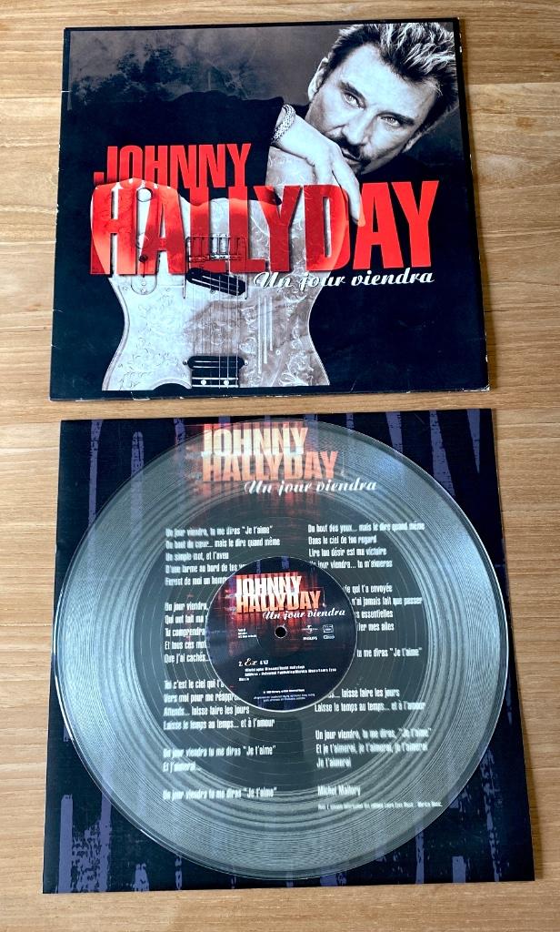 J.HALLYDAY // Vinyle Transparent COLLECTOR // Numéroté 2689, CD & DVD, Vinyles | Autres Vinyles, Enlèvement ou Envoi, Comme neuf