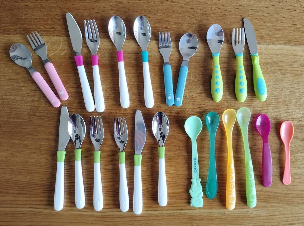 Kinder bestek, Kinderen en Baby's, Ophalen of Verzenden, Zo goed als nieuw