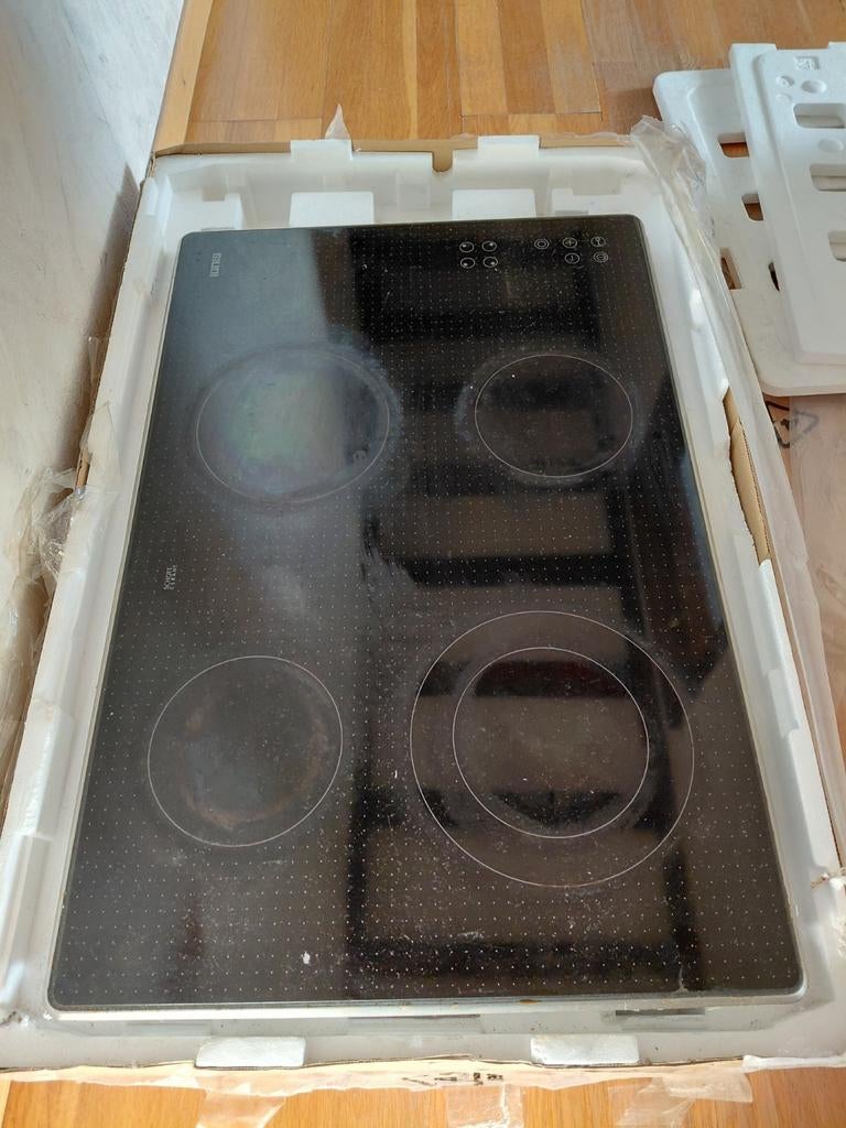 Keramische kookplaat inbouw, Elektronische apparatuur, Ophalen, Gebruikt, Inbouw