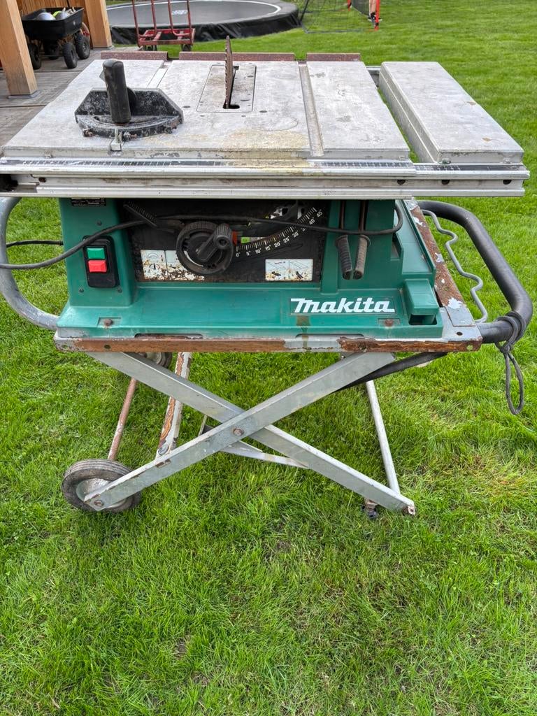Makita 2704 zaagtafel, Ophalen, Gebruikt, Cirkelzaag, Makita