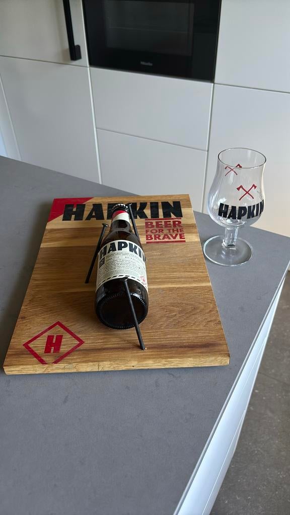 Hapkin met proefglaasje, Verzamelen, Ophalen of Verzenden, Zo goed als nieuw