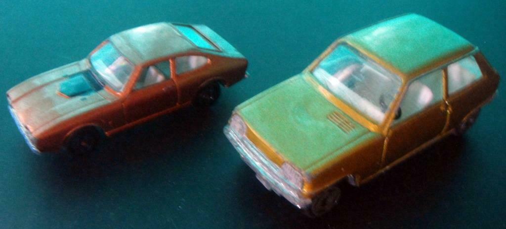 Renault 5 Hatchback, E-37 ; Ford Capri II RJ18 - Polistil, Collections, Enlèvement ou Envoi