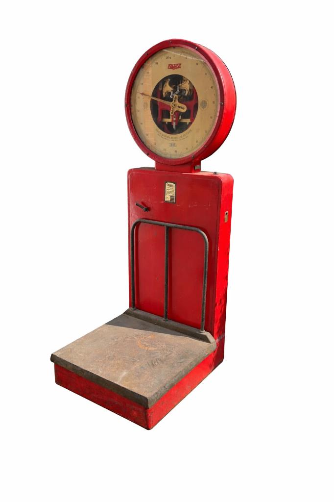 Weegschaal Avery 200 kg, Ophalen