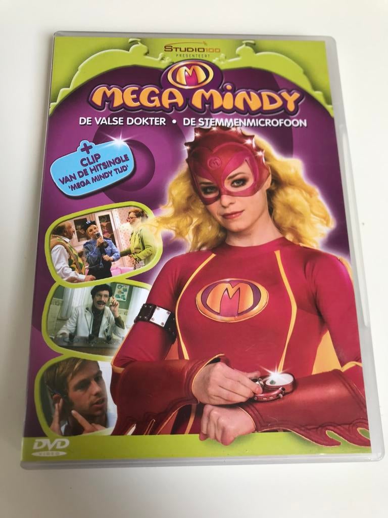 DVD Mega Mindy: De valse dokter - De stemmenmicrofoon, Cd's en Dvd's, Avontuur, Alle leeftijden, Ophalen of Verzenden, Zo goed als nieuw
