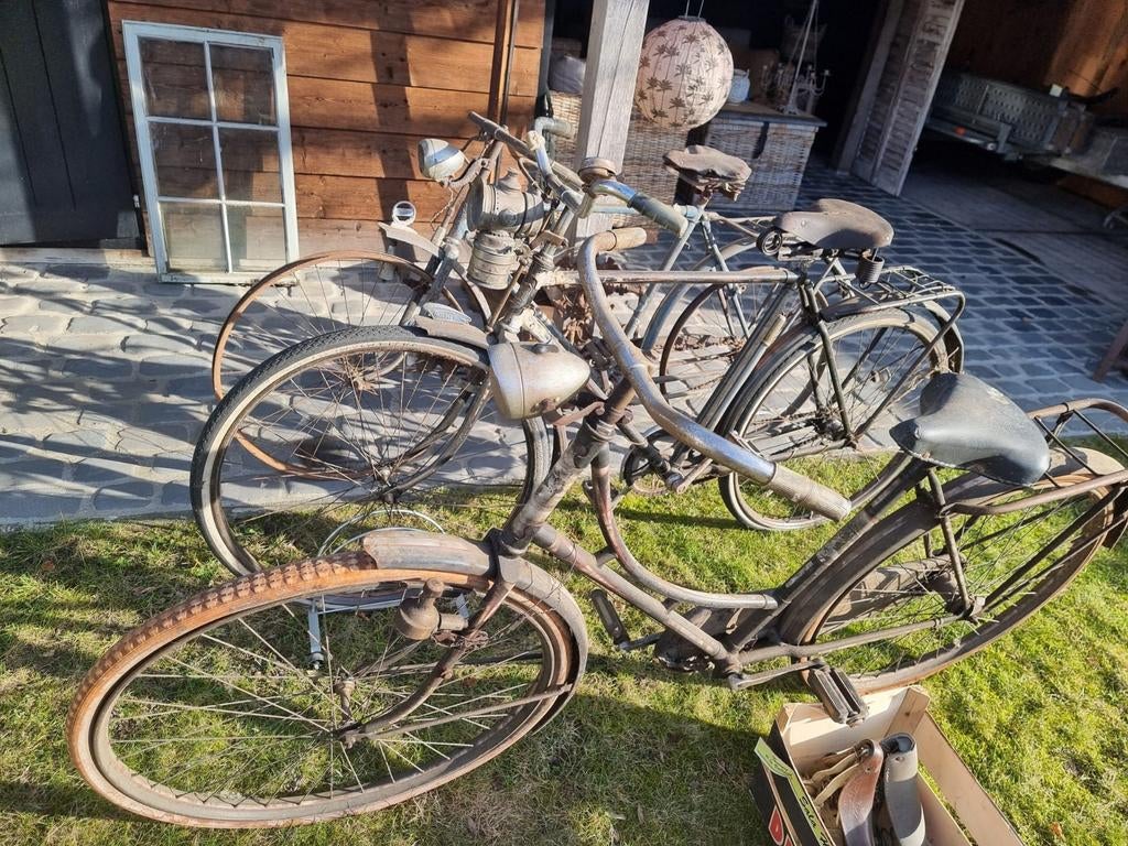 Lot de vélos anciens 3 pièces, Enlèvement, Triumph bismarck Rupel